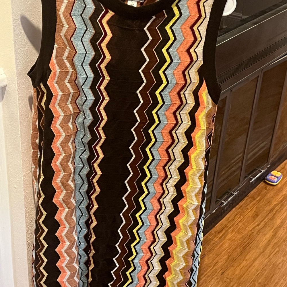 Missoni for Target Multicolor Chevron Dress
